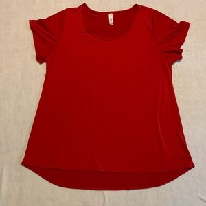 Solid Red LuLaRoe Classic T